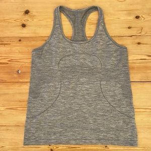 Lulu Lemon Tank : Grey; Size 12
